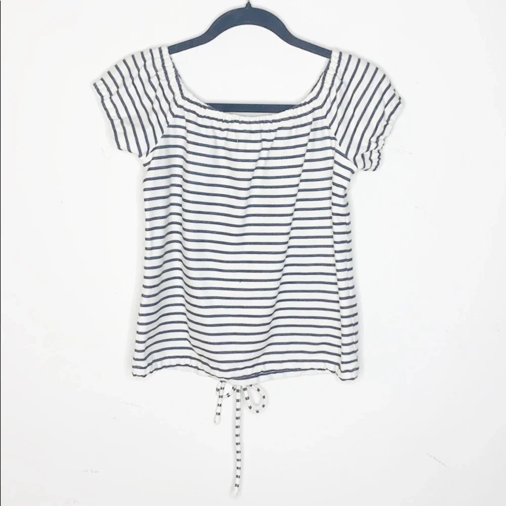 Madewell | Striped Melody Top - Picture 7 of 12